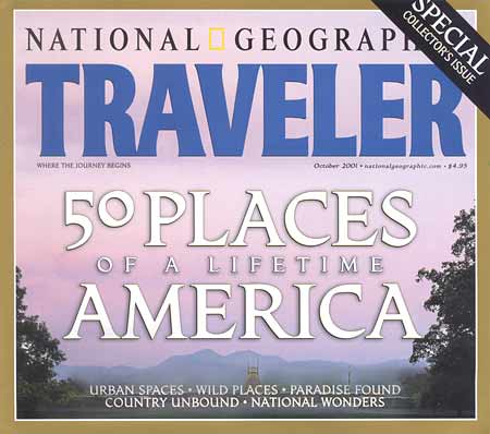 National Geographic Traveler cover