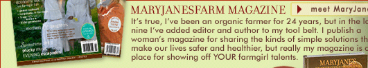 MaryJanesFarm Magazine