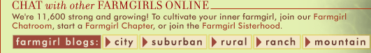 Chat with Other Farmgirls Online