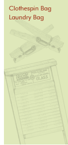 Clothespin Bag, Laundry Bag