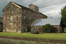 the historic Barron Flour Mill