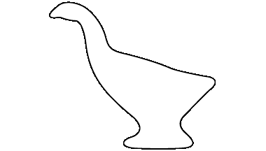 Animal Template: Goose