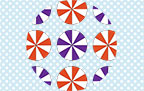 Garage Door Quilts: Fan Patterns