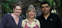 Lisa, MaryJane, and Mustafa