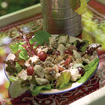 chicken campfire salad