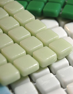 recycled glass tiles
