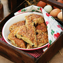 buttermilk-cherry scones