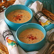 corn & bacon chowder