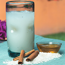 agua de horchata (rice water)